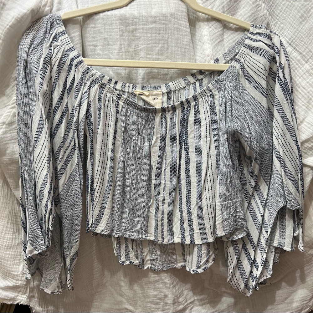 Off-Shoulder Crop Top